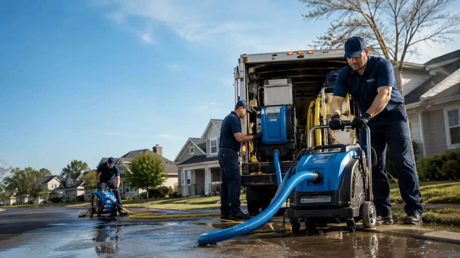 Flood Damage Cleanup in Pollock, LA